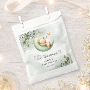 Sachets En Papier Ours en peluche à sommeil neutre genre lune d'euca