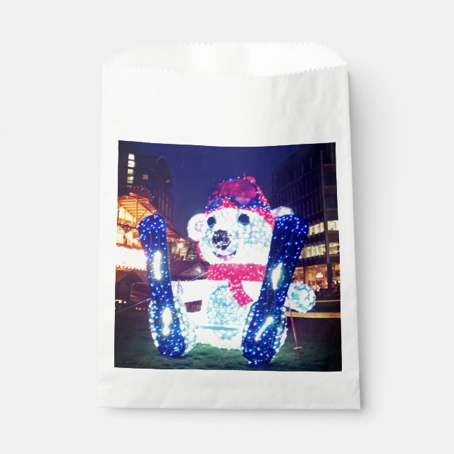 Sachets En Papier Ours, fait de lumière (Devant)