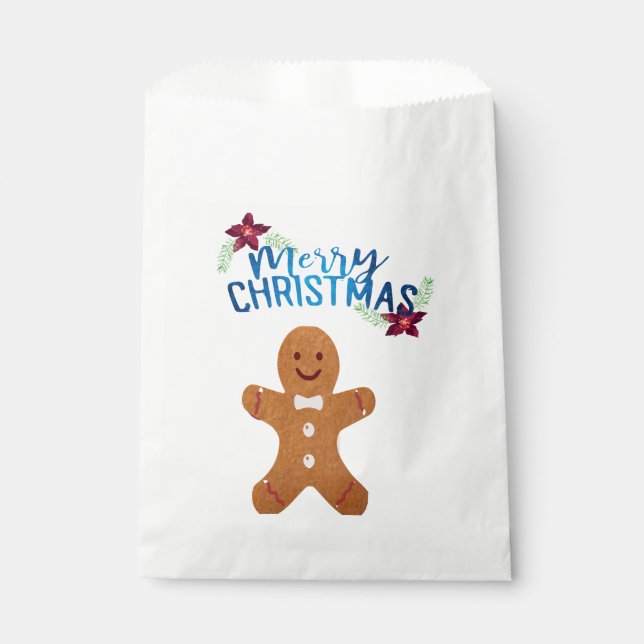 Sachets En Papier Pain de gingembre Sac en papier (Devant)