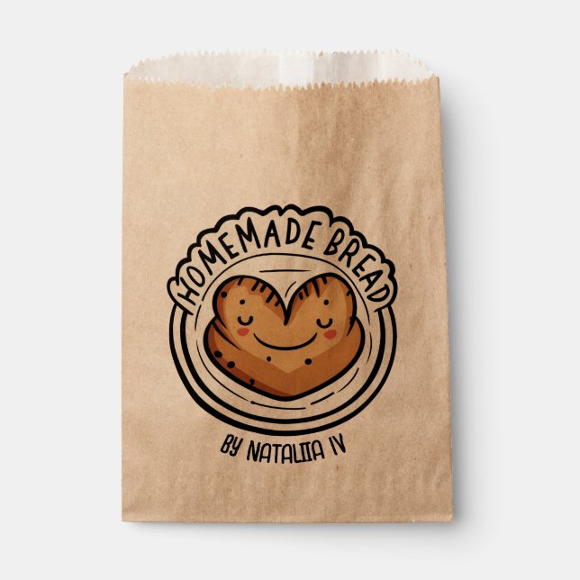 Sachets En Papier Pain maison (Devant)