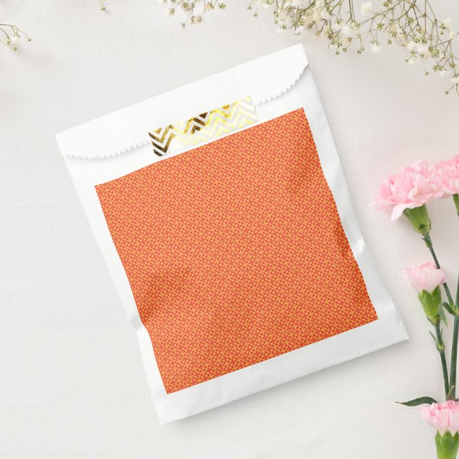 Sachets En Papier Papier à envelopper avec un motif orange, re (Scellé)