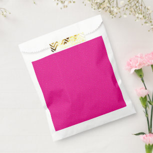 Sachets En Papier Papier d'emballage à pois rouge et rose avec unifo