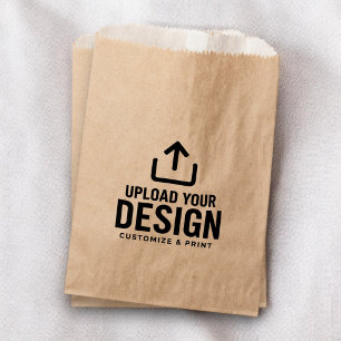 Sachets En Papier Papier Kraft sur mesure pour entreprises avec marq