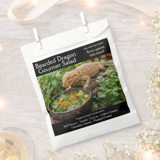 Sachets En Papier Paquet de graines de jardin Dragon barbu