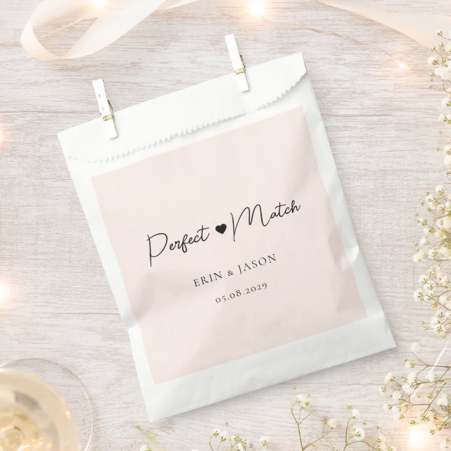 Sachets En Papier Parfait ! Blush, Élégant, Simpel (Coupé)