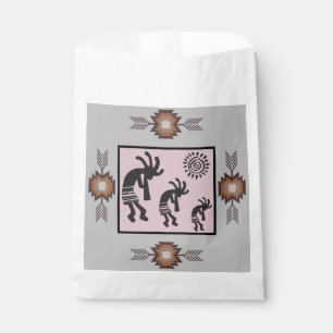 Sachets En Papier Parti autochtone américain Kokopelli