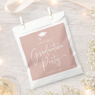 Sachets En Papier Parti minimaliste moderne élégante Graduation