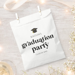 Sachets En Papier Parti minimaliste Moderne Rétro Graduation