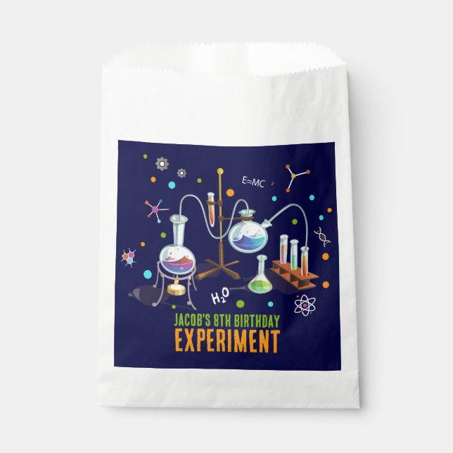 Sachets En Papier Parti scientifique (Devant)