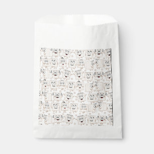 Sachets En Papier Passover "Matzah Characters" Goodie Favoriser Le S