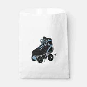 Sachets En Papier Patin de rouleau dans le noir