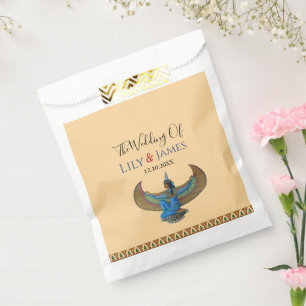 Sachets En Papier Patrimoine pharaonique faire-part de mariage sur p