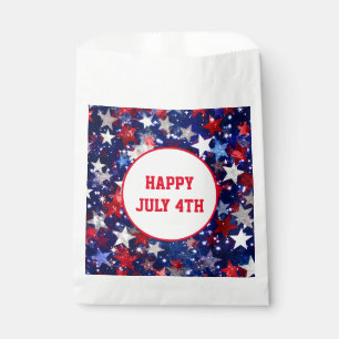 Sachets En Papier Patriotic Treat Favoriser Sac