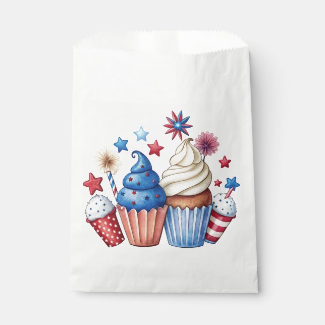 Sachets En Papier Patriotique (Devant)