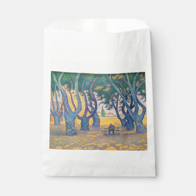 Sachets En Papier Paul Signac - Place des Lices, Saint-Tropez (Devant)