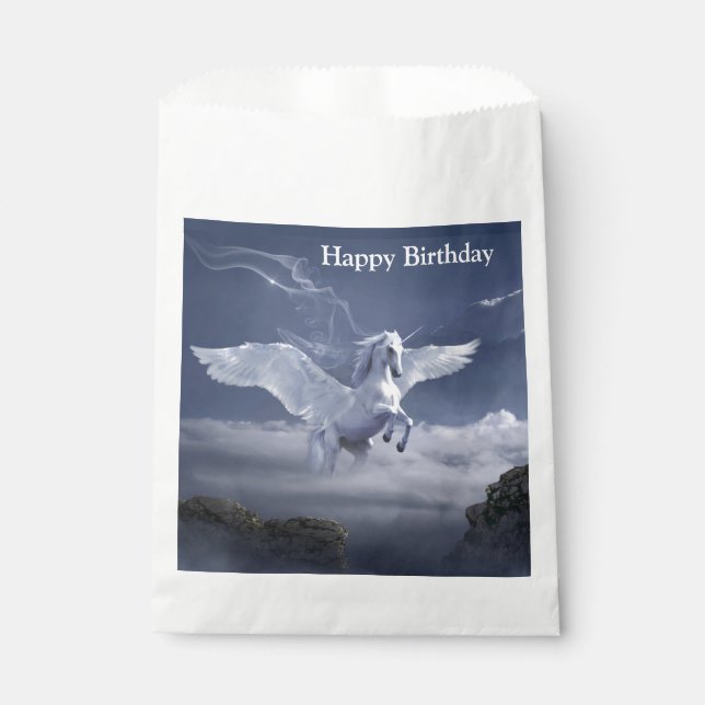 Sachets En Papier Pégase en vol   (Devant)