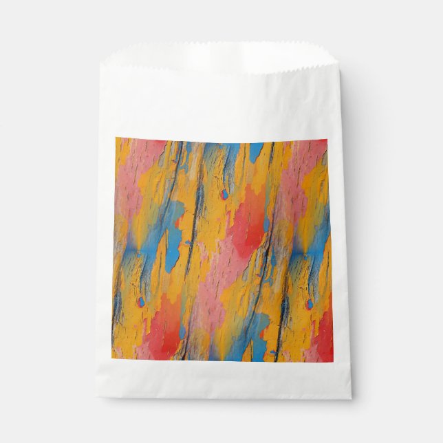 Sachets En Papier Peinture colorée (Devant)