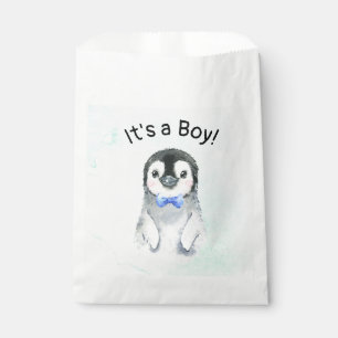 Sachets En Papier Penguin d'hiver