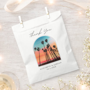 Sachets En Papier Père Noël Barbara Mariage Merci Sunset Photo