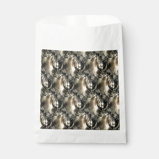 Sachets En Papier Perles dorées (Devant)