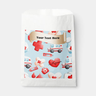Sachets En Papier Personnalisé Ajouter un nom Médicale, soins de san