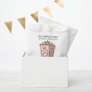 Sachets En Papier Personnalisé Home Theater Personnalisé Popcorn