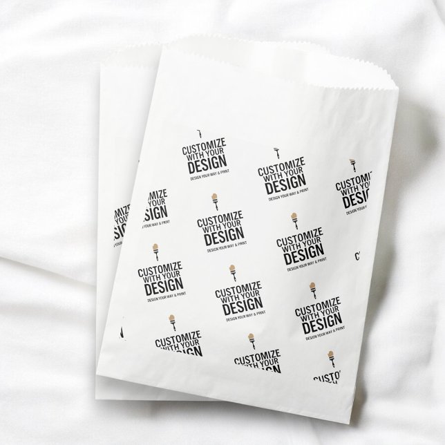 Sachets En Papier Personnalisé Marque de l'entreprise Personnalisé M (Créateur téléchargé)