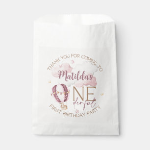 Sachets En Papier Personnalisé ONEderful First Birthday Favoriser le