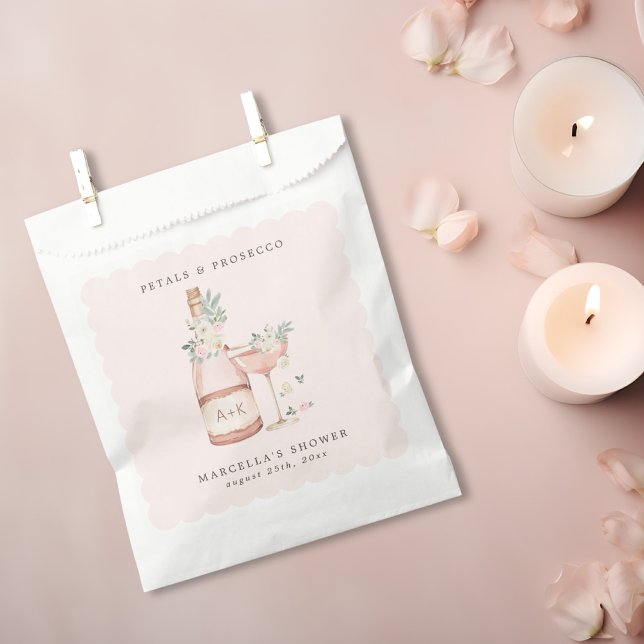 Sachets En Papier Pétales et Fête des mariées de poursuite Bachelore (Créateur téléchargé)