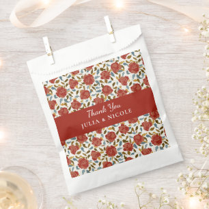 Sachets En Papier Pétales Floraux de Rose Sauvage Mariage Affaire de