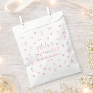 Sachets En Papier Pétales & Prosecco Roses Roses Roses Mariage