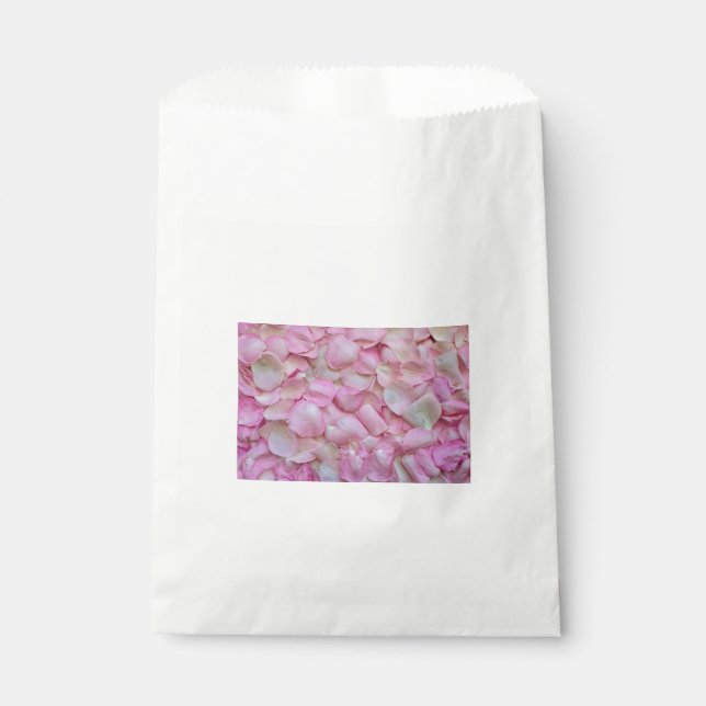 Sachets En Papier Pétales roses (Devant)