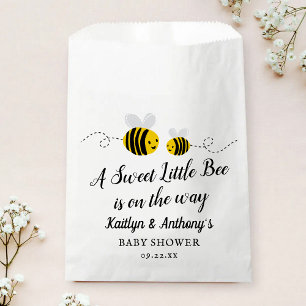 Sachets En Papier Petit Baby shower d'abeilles au miel doux