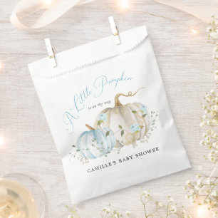 Sachets En Papier Petit Citrouille Fall Boy Baby shower