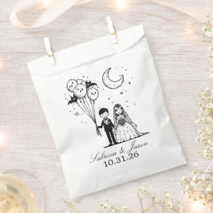 Sachets En Papier Petit couple éffrayant
