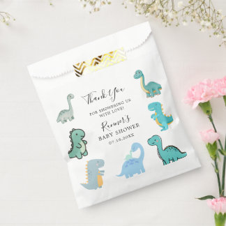 Sachets En Papier Petit dinosaure Fête de bébé adorable
