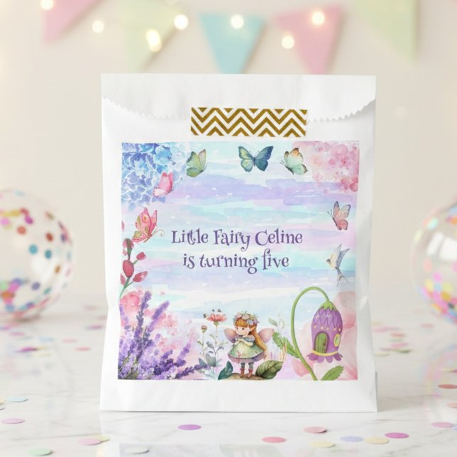 Sachets En Papier petit fée anniversaire Favor sac (Créateur téléchargé)