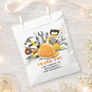 Sachets En Papier Petit Handyman Outil Anniversaire Fête Favoriser 