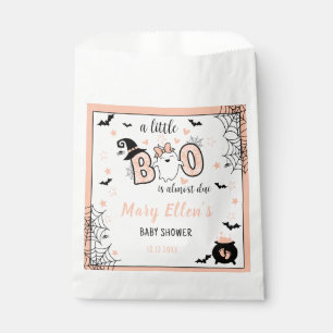 SACHETS EN PAPIER PETIT LITTLE BOO ROSE HALLOWEEN BABY SHOWER