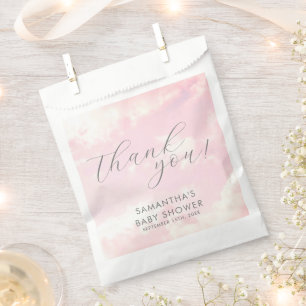 Sachets En Papier Petit morceau de Baby shower du ciel rêvé