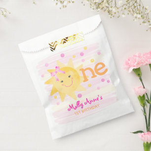 Sachets En Papier Petit rayon de soleil 1er anniversaire