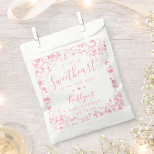 Sachets En Papier Petite Chérie Baby Shower de la Saint-Valentin