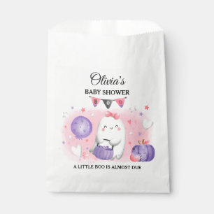 Sachets En Papier Petite fille Boo Halloween Baby shower Favoriser l