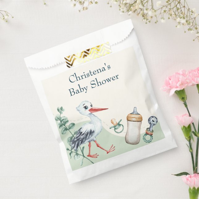 Sachets En Papier Petite Merveille Cigogne  (Scellé)