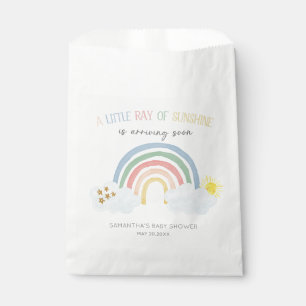 Sachets En Papier Petite Rayon de Soleil Baby Shower Arc-en-Ciel
