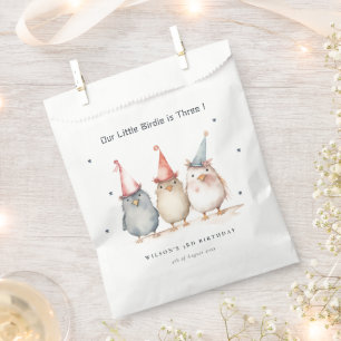 Sachets En Papier Petits Oiseaux De Soirée N'Importe Quel Anniversai