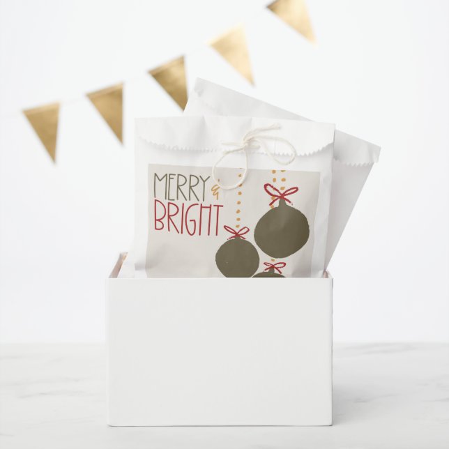 Sachets En Papier Photo Famille Noël 2025 Carte de fête (Fête)