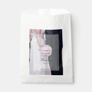 Sachets En Papier Photographie de mariée et mariée mariage modifiabl