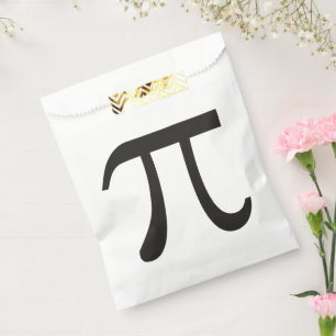 Sachets En Papier Pi Symbole Math Thème Partie Fournitures Favoriser