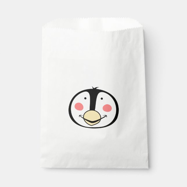 Sachets En Papier Pingouin (Devant)